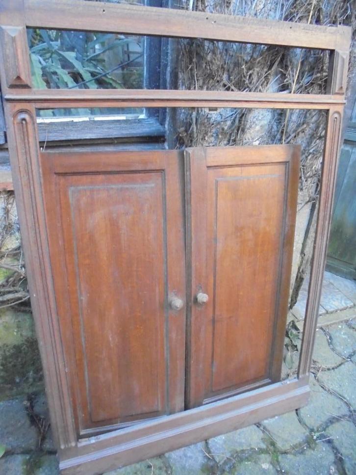 Façade d'une ancienne armoire à 2 portes (pour un projet), Bricolage & Construction, Bricolage & Rénovation Autre, Utilisé, Enlèvement