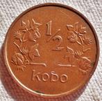 NIGERIA; 1/2 KOBO 1973 KM 7, Postzegels en Munten, Munten | Afrika, Verzenden, Nigeria, Losse munt