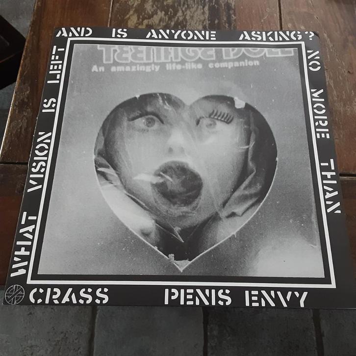 Crass – Penis Envy   LP, Cd's en Dvd's, Vinyl | Rock, Zo goed als nieuw, 12 inch, Verzenden