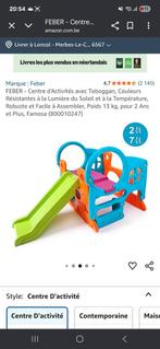 Feber centre d activités toboggan, Ophalen