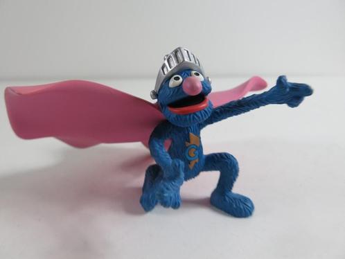 Sesamstraat figuur Super Grover Leblon Delienne Tralala, Verzamelen, Speelgoed, Zo goed als nieuw, Ophalen of Verzenden