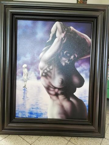 Airbrush schilderij, Enlèvement ou Envoi