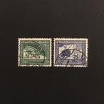 Duitse postzegels 1938 - von Zeppelin, Duitse Keizerrijk, Verzenden, Gestempeld