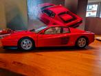 Pocher Ferrari Testarossa avec livre et boîte Testarossa, Enlèvement ou Envoi, Comme neuf, 1:5 à 1:8, Voiture