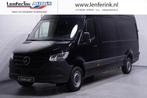 Mercedes-Benz Sprinter 317 CDI 170 pk L3H2 v.a. 398,- p/mnd, Auto's, Zwart, Bedrijf, Cruise Control, Te koop