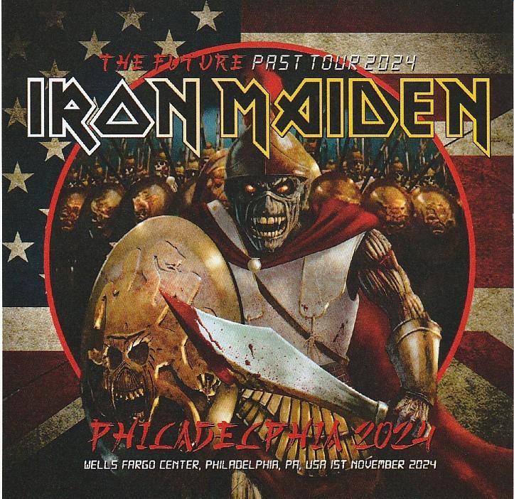 2 cd's - Iron Maiden - Live Philadelphia 2024, Cd's en Dvd's, Cd's | Hardrock en Metal, Nieuw in verpakking, Verzenden