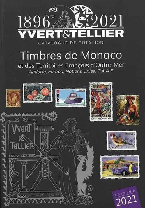 Catalogue de timbres Yvert & Tellier Monaco-Andorre-Ove fran, Timbres & Monnaies, Timbres | Accessoires, Catalogue, Enlèvement ou Envoi