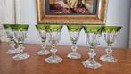 VAL SAINT LAMBERT crystal "Metternich" wijnglazen, Antiek en Kunst, Antiek | Glaswerk en Kristal, Ophalen