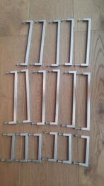 handgrepen keukenkasten, Doe-het-zelf en Bouw, Hang- en Sluitwerk, Ophalen of Verzenden, Gebruikt, Inox, Klink of Kruk