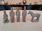 Terracotta leger, Ophalen