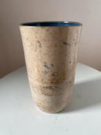 Vase brutaliste vintage en grès, Ophalen of Verzenden