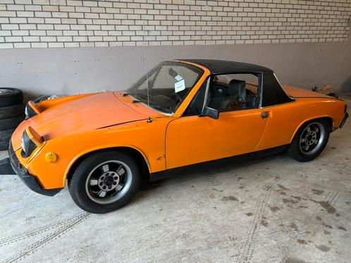 Porsche 914 2.0 1974 signal oranje, Auto's, Oldtimers, Particulier, Porsche, Benzine, Cabriolet, 2 deurs, Handgeschakeld, Overige kleuren