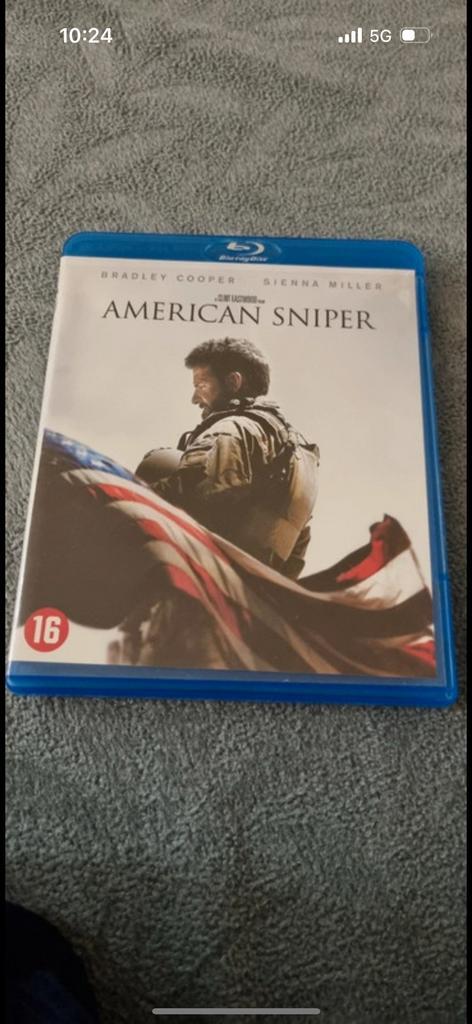 Blu-ray - American Sniper, Cd's en Dvd's, Blu-ray, Zo goed als nieuw, Actie, Ophalen