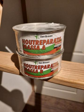 Houtreparatie massa kit (2 componenten) - Zwaluw Den Braven beschikbaar voor biedingen