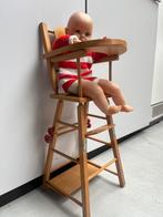 Vintage houten kinderstoeltje speelgoed, Enlèvement, Comme neuf