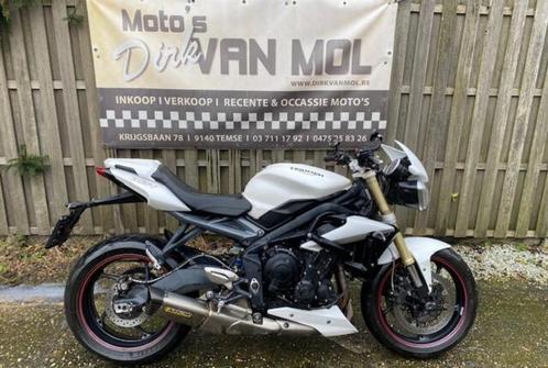 trioumph street triple 675 abs bj 2015 zgst + opties, Motoren, Motoren | Triumph, Bedrijf, Naked bike, meer dan 35 kW, 3 cilinders