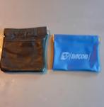 2 pochettes pour pièces de monnaie, Ophalen of Verzenden, Zwart, Leder