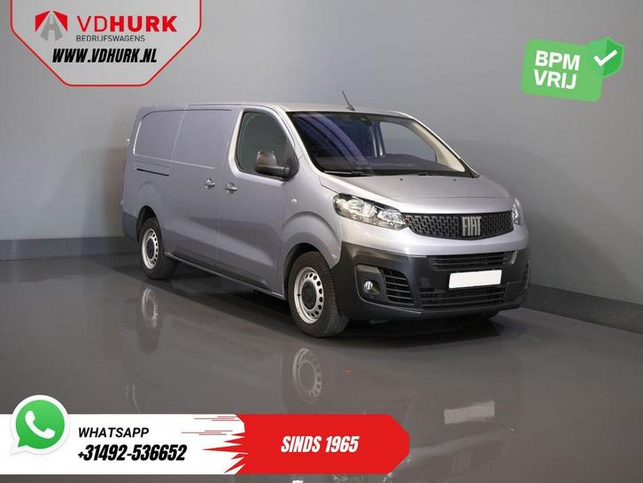 Fiat Scudo 2.0 MJ 145 pk L3 BPM VRIJ! Adapt.Cruise/ Climate/, Auto's, Bestelwagens en Lichte vracht, Bedrijf, ABS, Adaptive Cruise Control