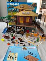 Playmobil safaripost wilde dieren (4826), Ophalen of Verzenden, Zo goed als nieuw, Complete set