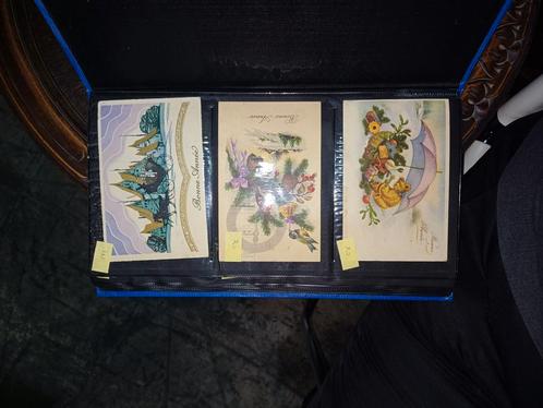 + de 100 cartes vœux anciennes, Verzamelen, Postkaarten | Themakaarten, Ophalen of Verzenden