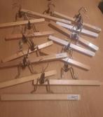 16 stuks kleerhanger hout voor broeken, Vêtements | Femmes, Cintres, Enlèvement, Bois