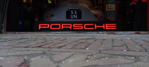 PORSCHE - LED - letters lichtreclame Gulf, Collections, Marques & Objets publicitaires, Neuf, Table lumineuse ou lampe (néon)