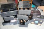 Lot vintage opbergkisten voor vhs cd casette, Ophalen of Verzenden