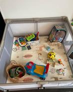 Parc bébé et enfant xxl avec Barrière et Ventouses respirant, Enlèvement, Comme neuf, Carré