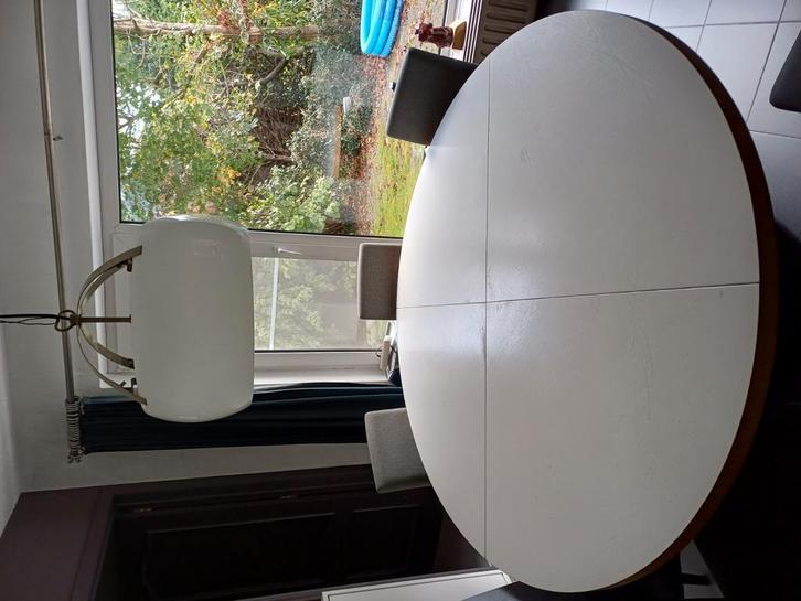 grote, zware, zeer degelijke tafel, Huis en Inrichting, Tafels | Eettafels, Gebruikt, Ovaal, Ophalen