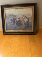 de arenleesters schilderij van Jean-François Millet, Ophalen, Schilderij