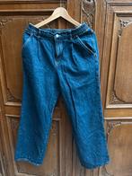 Wijde jeans, Kleding | Dames, Broeken en Pantalons, Massimo Dutti, Blauw, Lang, Gedragen