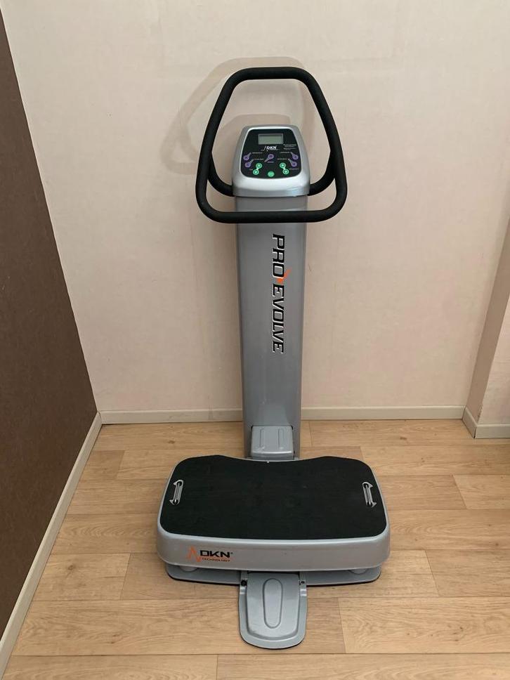 Pro Evolve DKN Fitness Vibratieplatform, Sport en Fitness, Fitnessapparatuur, Gebruikt, Trilplaat, Armen, Benen, Borst, Buik, Rug