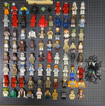 80 Lego Star Wars minifigs nieuw  beschikbaar voor biedingen