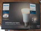Philips Hue starterskit E27 met 3 lampen, Huis en Inrichting, Lampen | Losse lampen, Ophalen, Led-lamp, Minder dan 30 watt, E27 (groot)