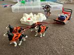 Playmobil 9057 - poolreizigers met hondenslee, Ophalen of Verzenden, Zo goed als nieuw, Complete set