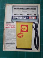 Shell - produit pétrolier - publicité papier - 1966, Collections, Marques & Objets publicitaires, Autres types, Utilisé, Enlèvement ou Envoi