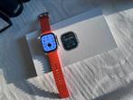 Apple watch ultra 2  GPS titanium en met 15 bandje., Ophalen, IOS, Zo goed als nieuw, Waterdicht