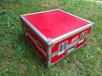 Flight case - retro salontafel., Ophalen, Gebruikt, 50 tot 100 cm, Vierkant