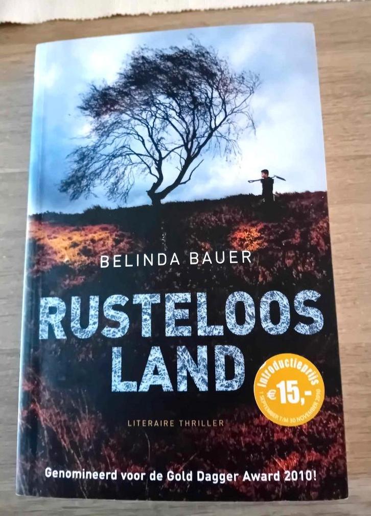 Rusteloos land / Belinda Bauer (thriller), Livres, Thrillers, Neuf, Enlèvement