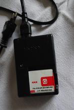 sony chargeur + batterie, Gebruikt, Ophalen