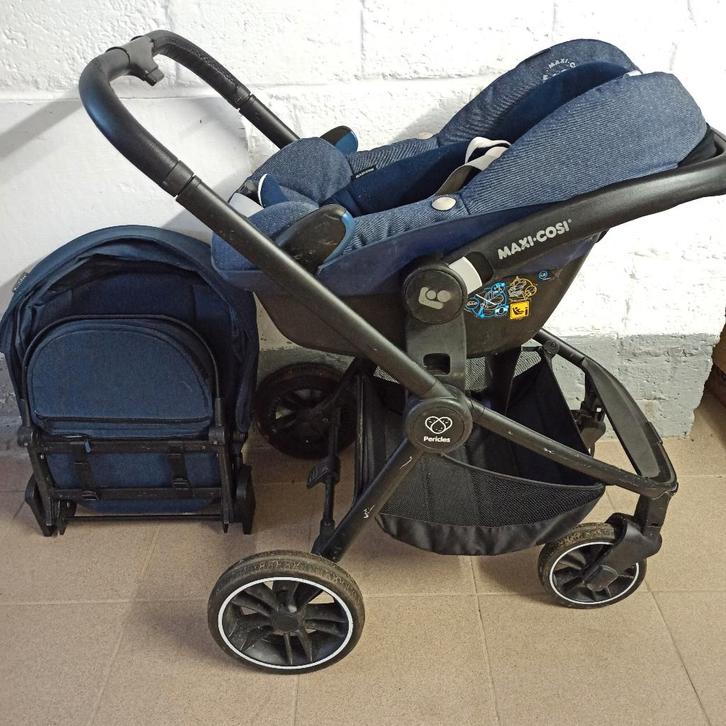 Poussette Pericles, Enfants & Bébés, Poussettes & Combinaisons, Utilisé, Poussette, Autres marques, Avec siège auto, Avec nacelle