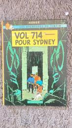 TINTIN # 22 Vol 714 pour Sidney 1975 B42, Gelezen, Eén stripboek, Ophalen of Verzenden, HERGE