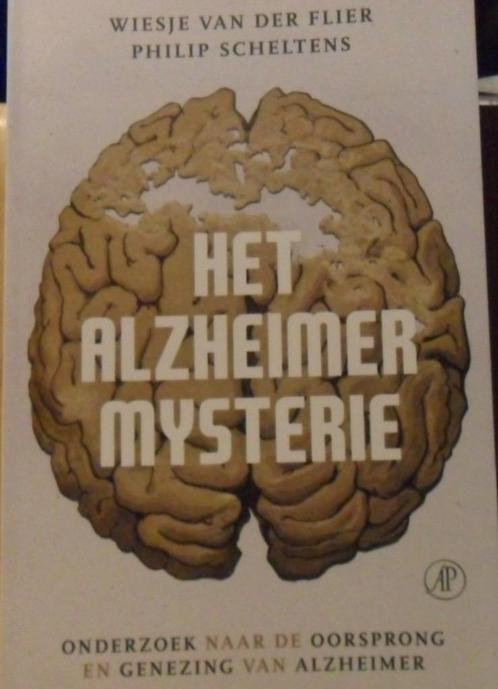 Het alzheimermysterie, Wiesje van der Flier en Philip Schelt, Boeken, Gezondheid, Dieet en Voeding, Zo goed als nieuw, Ophalen of Verzenden