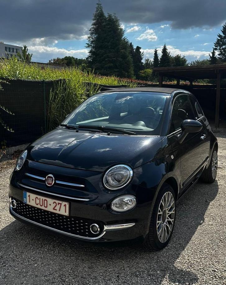 🛑🛑🛑VERKOCHT !!!!!! 🛑🛑🛑, Auto's, Fiat, Particulier, 500C, ABS, Airbags, Airconditioning, Android Auto, Apple Carplay, Bluetooth