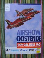 Affiche airshow Oostende., Nieuw, Ophalen of Verzenden, Kaart, Foto of Prent