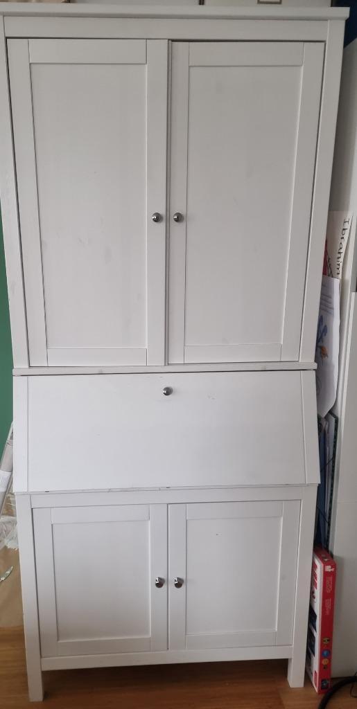 Secrétaire bibliothèque, Huis en Inrichting, Kasten | Boekenkasten, Gebruikt, 50 tot 100 cm, 150 tot 200 cm, 25 tot 50 cm, Ophalen