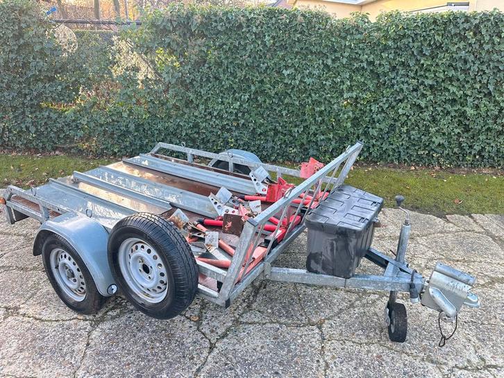 Motortrailer Motor aanhanger Motor aanhangwagen, Auto diversen, Aanhangers en Bagagewagens, Gebruikt, Ophalen
