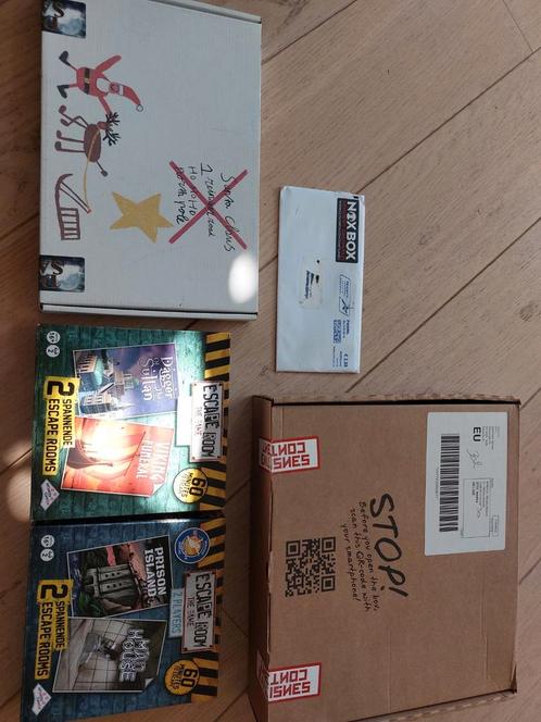 Verschillende escape puzzel / spellen, Hobby en Vrije tijd, Gezelschapsspellen | Overige, Gebruikt, Ophalen of Verzenden