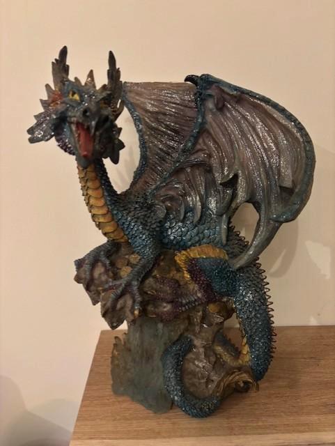 draak beeld, Verzamelen, Beelden en Beeldjes, Zo goed als nieuw, Fantasy, Ophalen