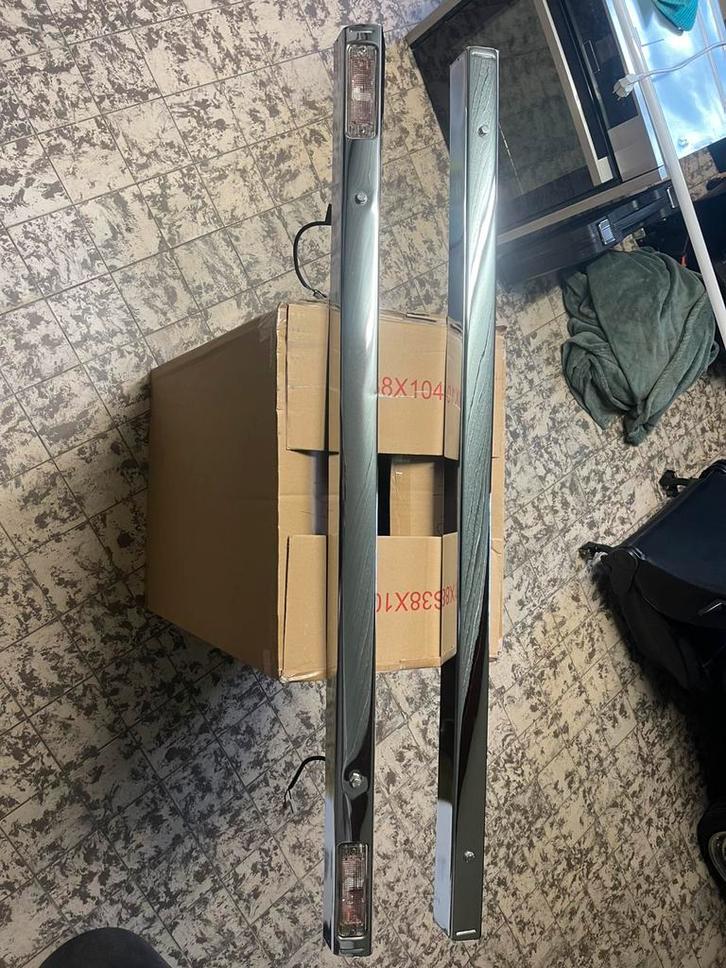 Chrome bumpers VW Polo mk1/ Audi 50, Auto-onderdelen, Carrosserie, Bumper, Audi, Volkswagen, Voor, Achter, Gebruikt, Ophalen